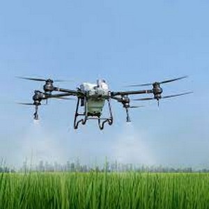 Imagem ilustrativa de Empresa de pulverização agrícola com drone